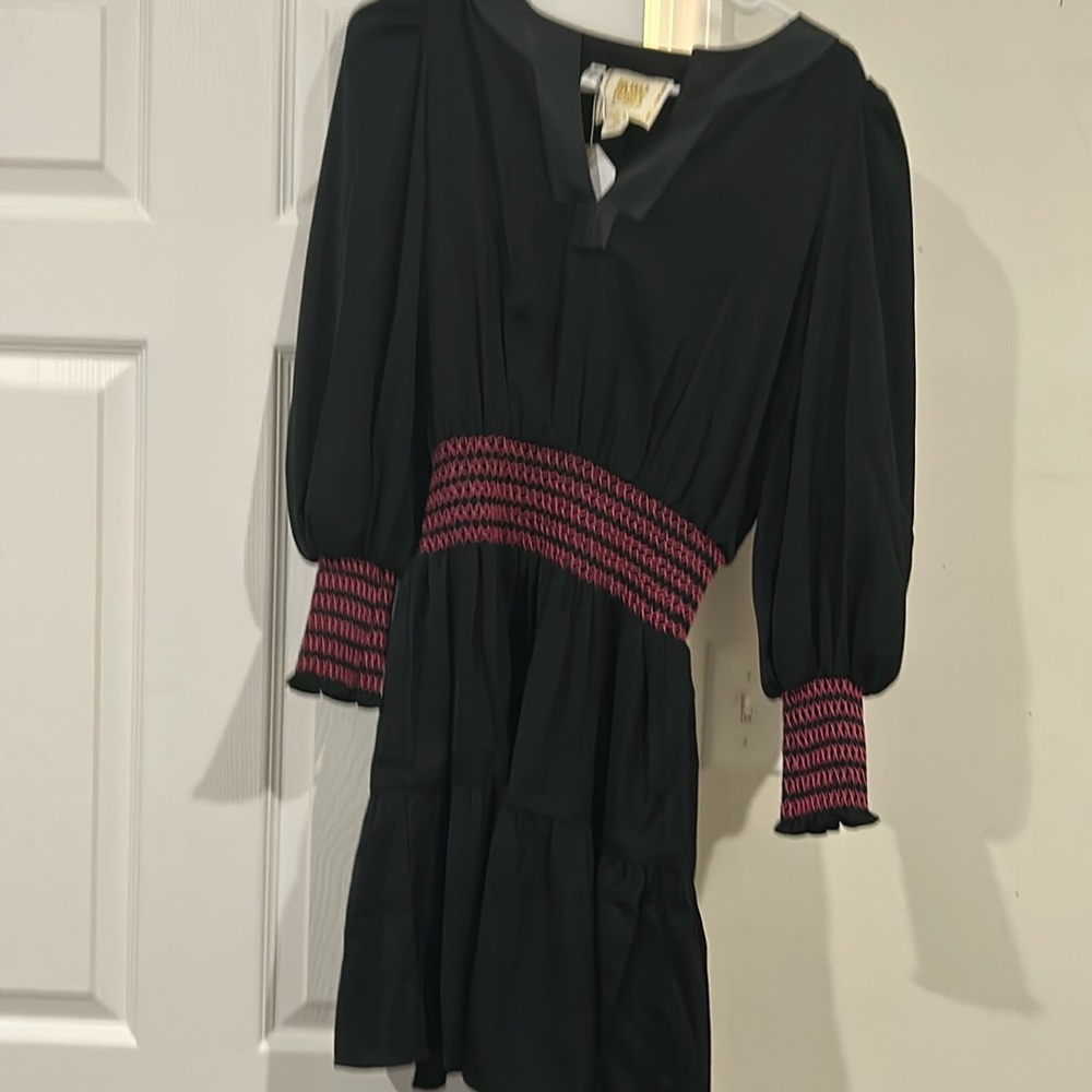 black and pink dress!!